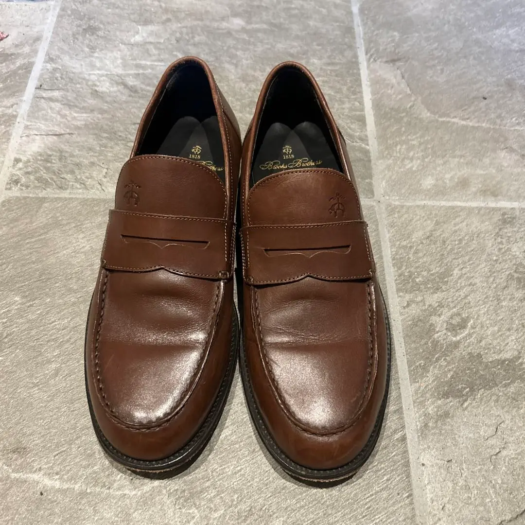 Brooks Brothers コインローファー ブラウン カウレザー モカシンコインローファー | Brooks Brothers Japan