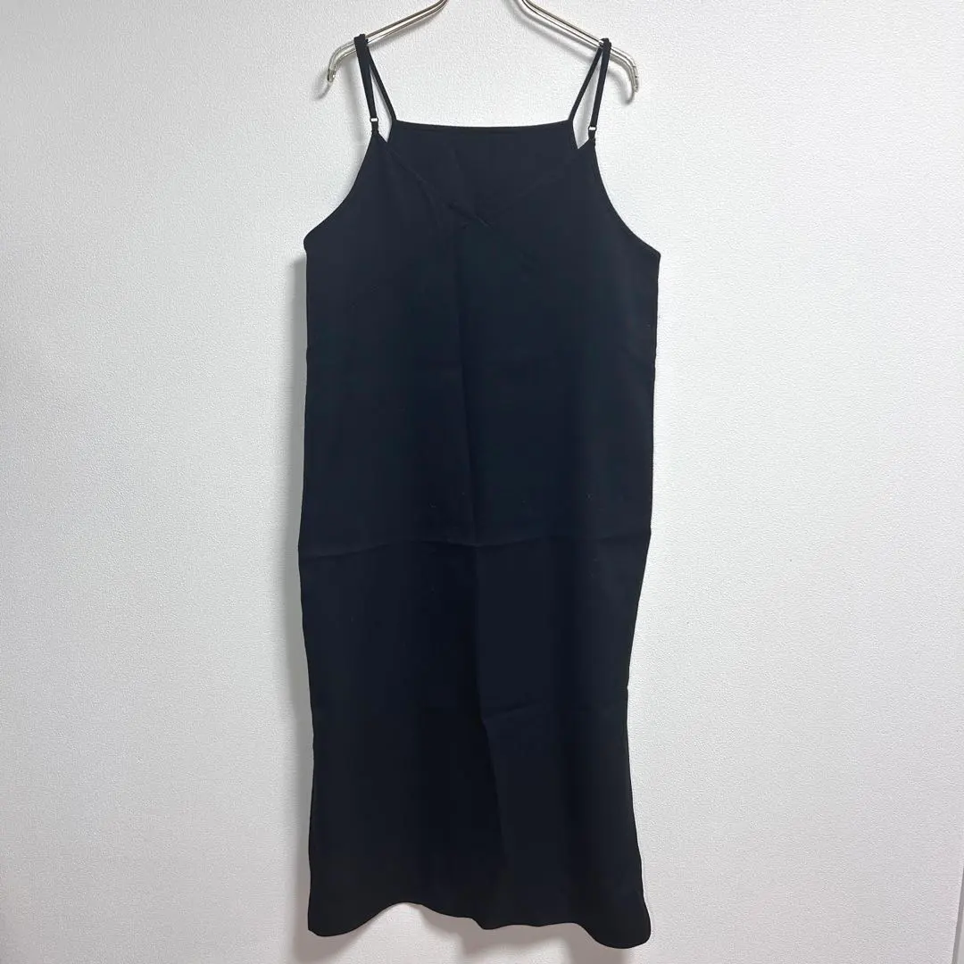 Thumbnail of ✨Excellent Condition✨ JEANASIS 【F】 Camisole Dress Simple Black Standard Versatile