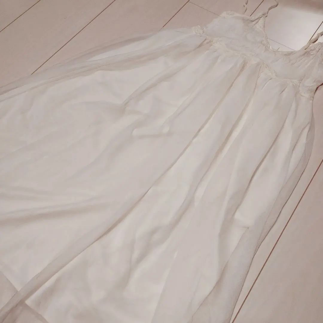 Thumbnail of White cami dress, balletcore, Gelato Pique, white