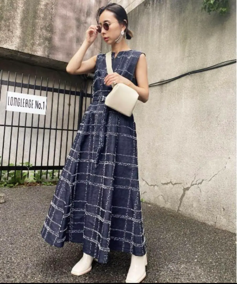 【Ameri VINTAGE】NEEDLE CHECK DRESS 2025年最新】Ameri needle check dressの人気アイテム - メルカリ