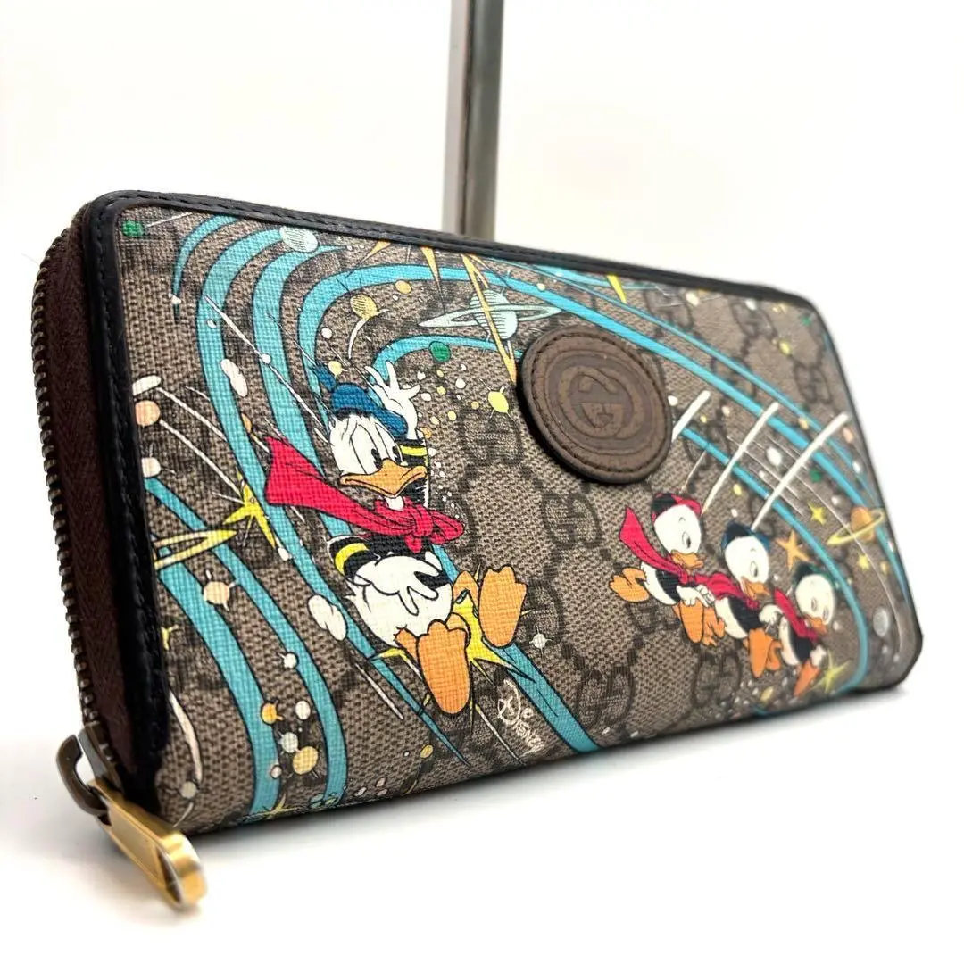 【24時間限定価格】GUCCI Disney ドナルド コラボ 長財布 GUCCI】【ディズニーコラボ】グッチ『DISNEY×GUCCI ドナルド