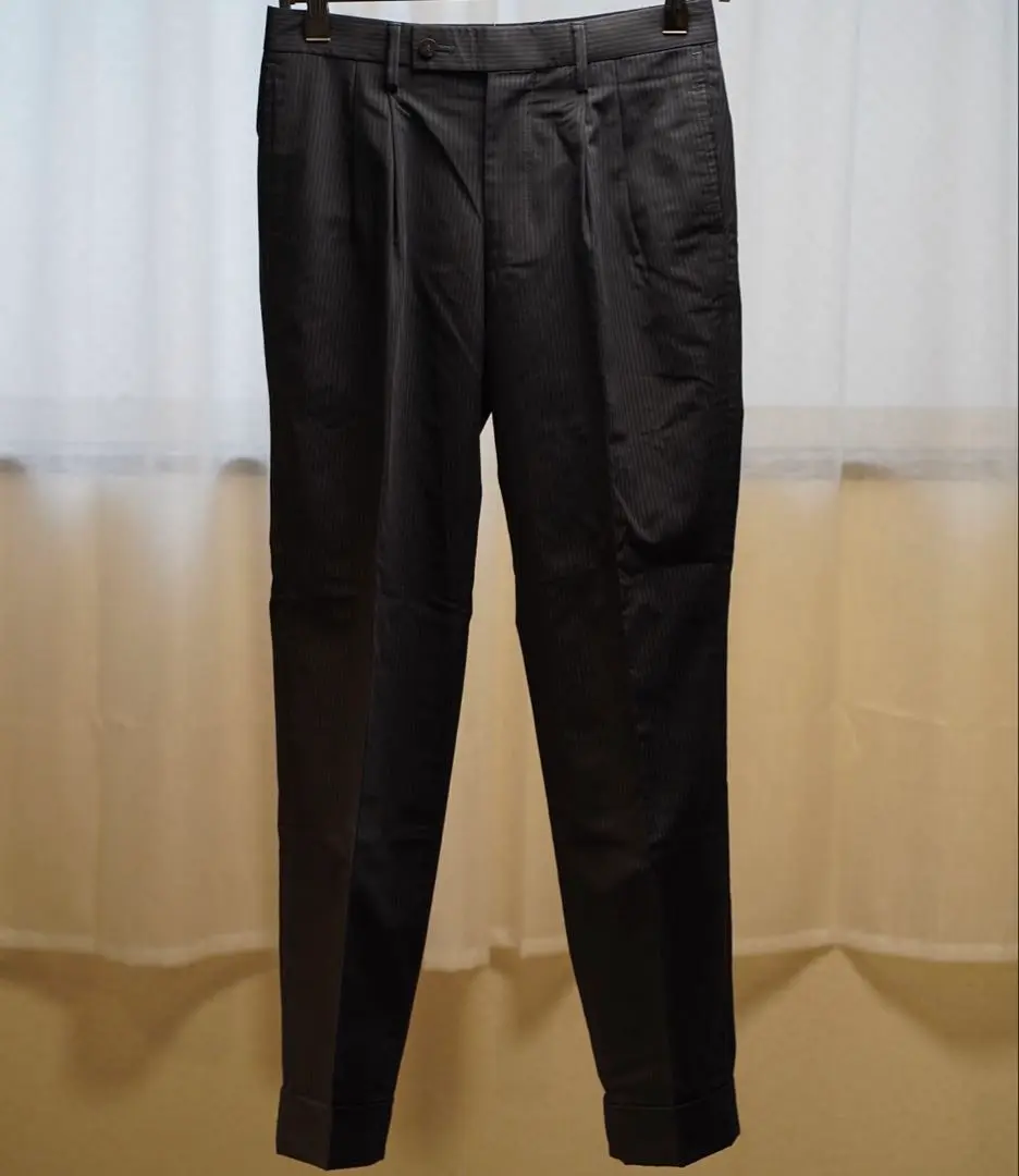 m's braque セミフレアチェックパンツ サイズ40 m's braque（エムズブラック）｜パンツ一覧 - WEAR