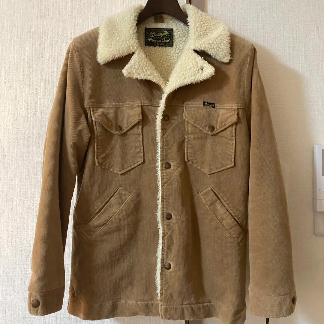 BEAMS×wrangler 牧場外套 S 的縮圖