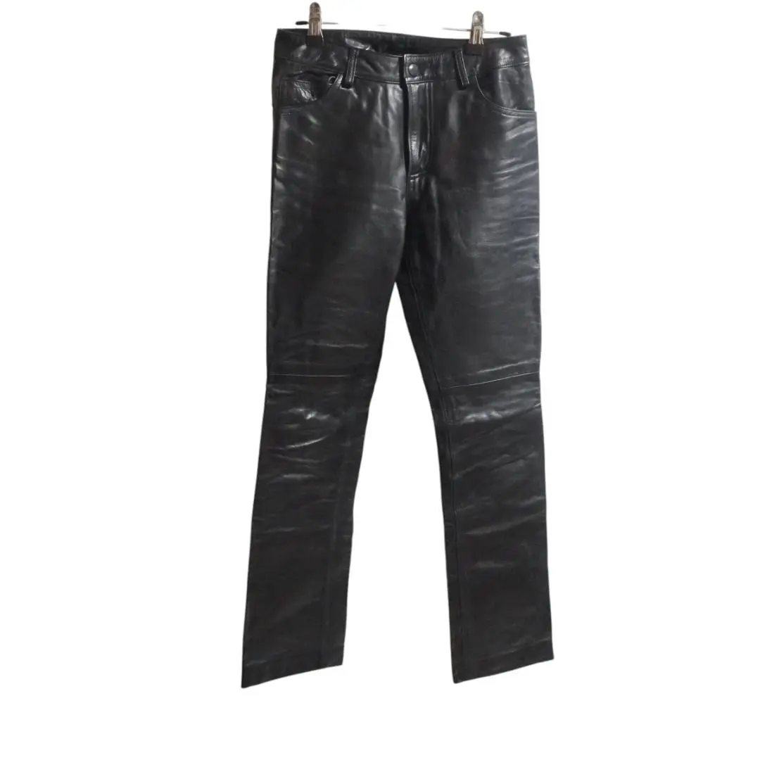 ヴィンテージ EarlJean レザーパンツ made in USA ヴィンテージ EarlJean レザーパンツ made in USA - メルカリ