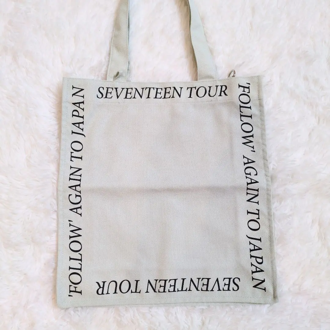 セブチ　FOLLOW AGAIN TO JAPAN トートバッグとストラップ SEVENTEEN FOLLOW AGAIN TO JAPAN トートバック