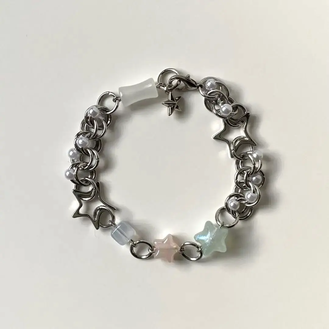 Thumbnail of Star-studded bracelet beads dream core wish core y2k 【86】
