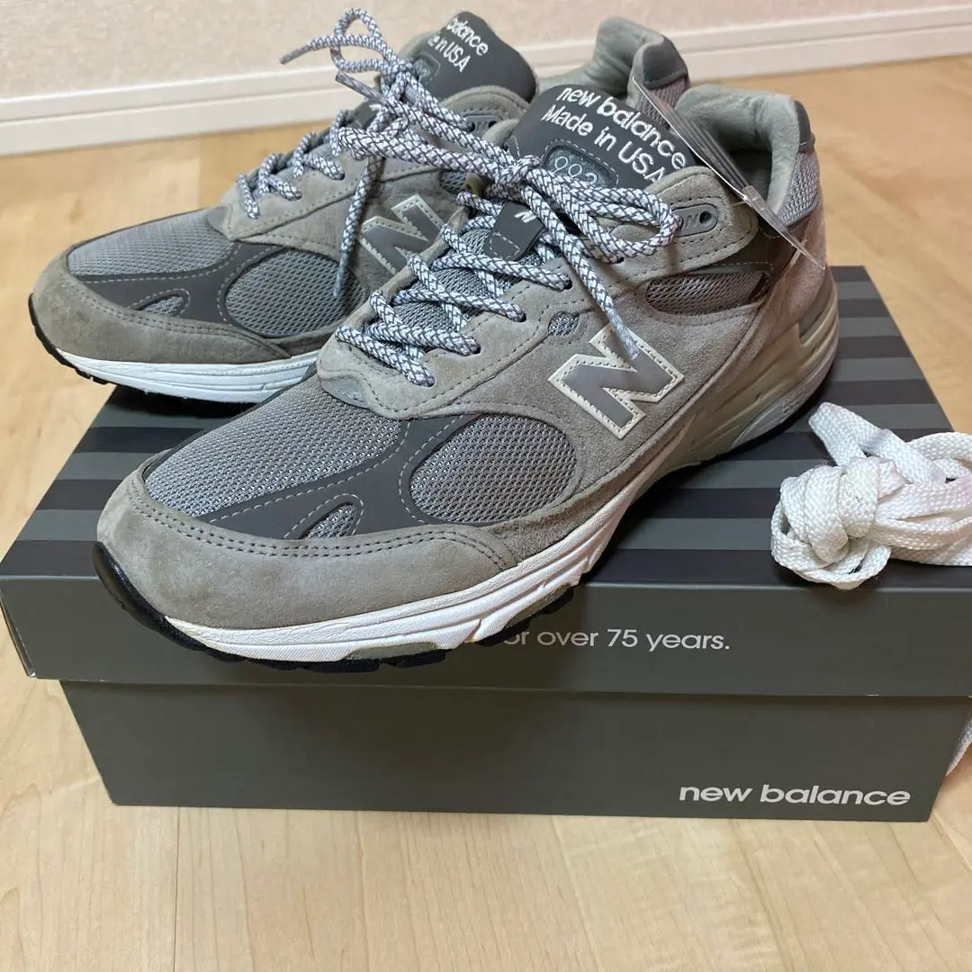 趣味・スポーツ・実用 New Balance MR993GR Made in USA 993 - New Balance