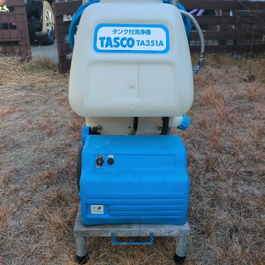TASCO 高圧洗浄機 TA351A 本体 Amazon | イチネンTASCO タンク付洗浄機 エアコン洗浄用 TA351A