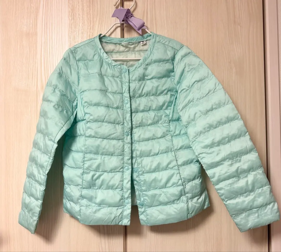 Thumbnail of UNIQLO Ultra Light Down, Mint Green, Size 120