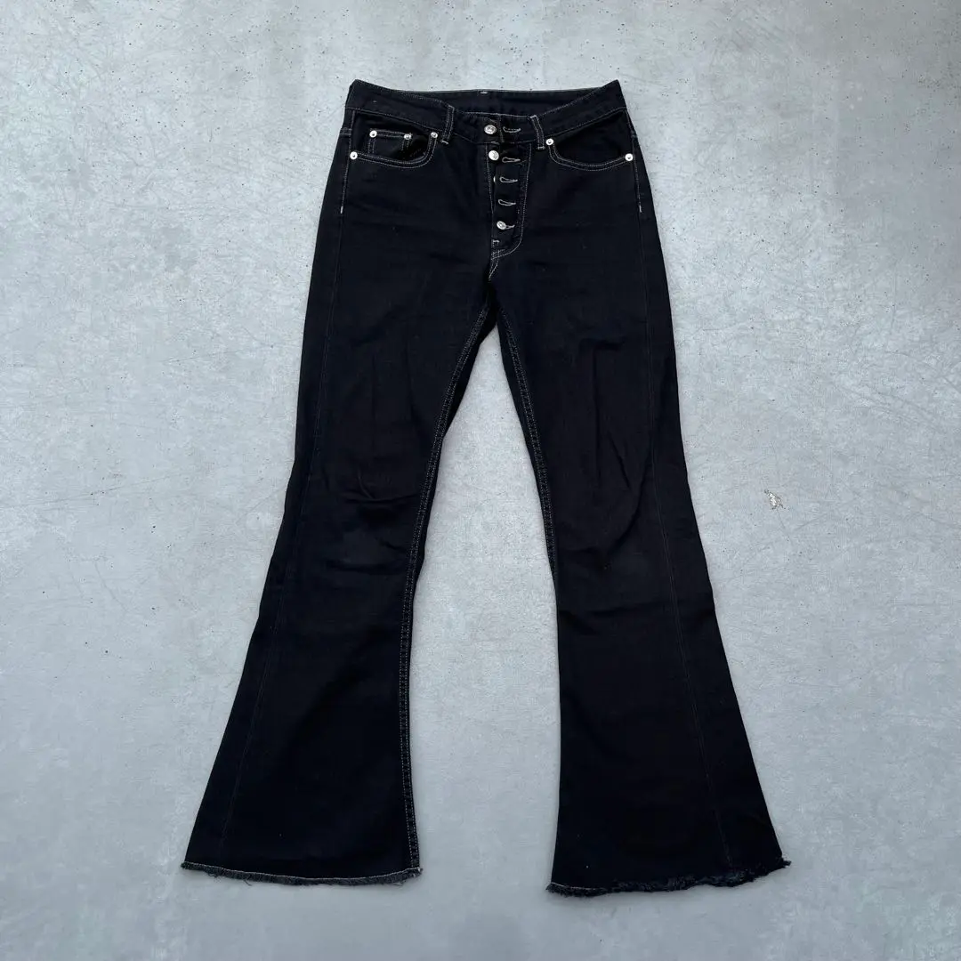 MM6 フレアデニム MM6 Maison Margiela 5-Pocket Flare Jeans - Bergdorf Goodman