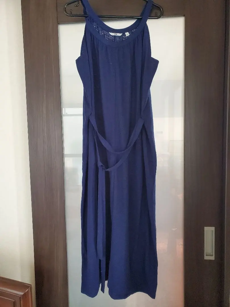 Thumbnail of Uniqlo Sleeveless Long Dress, L, Navy
