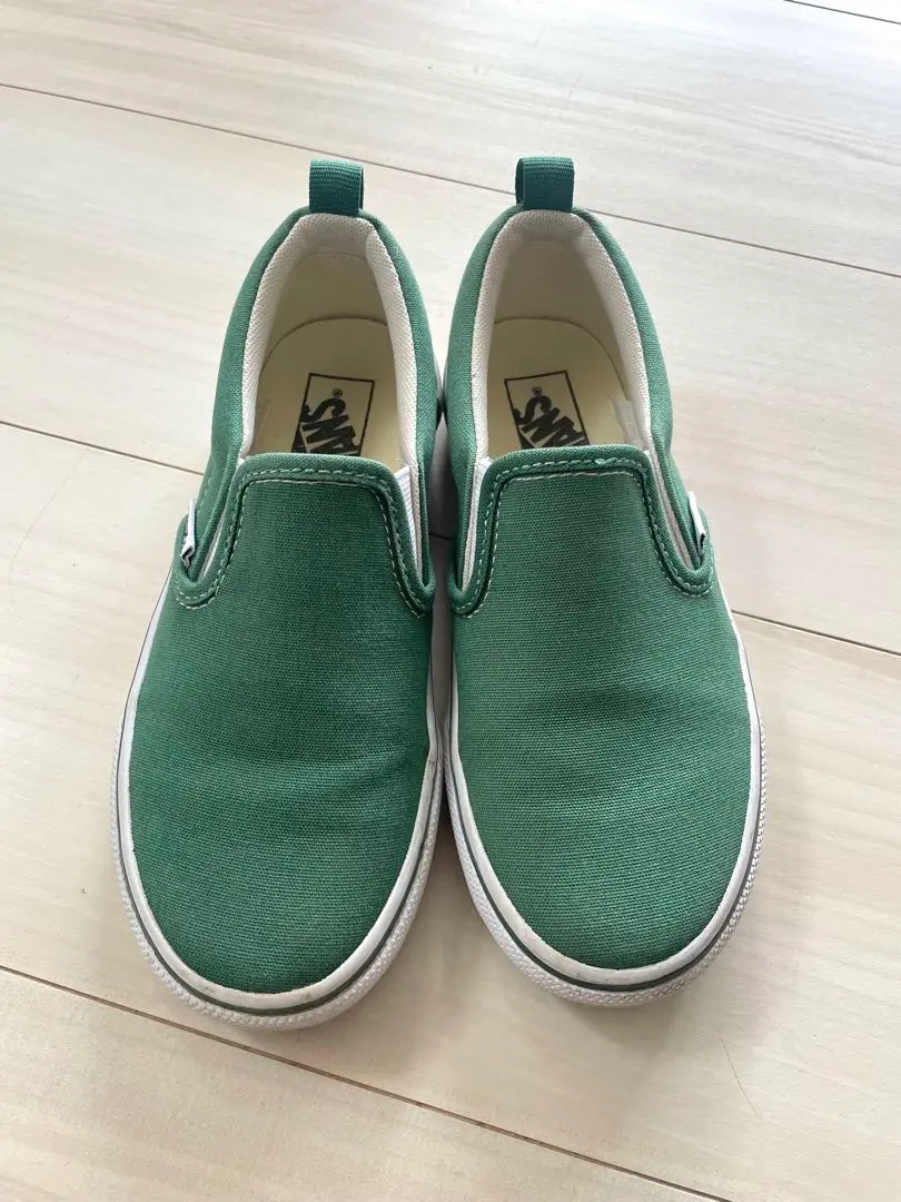Thumbnail of Vans sneakers slip-on green