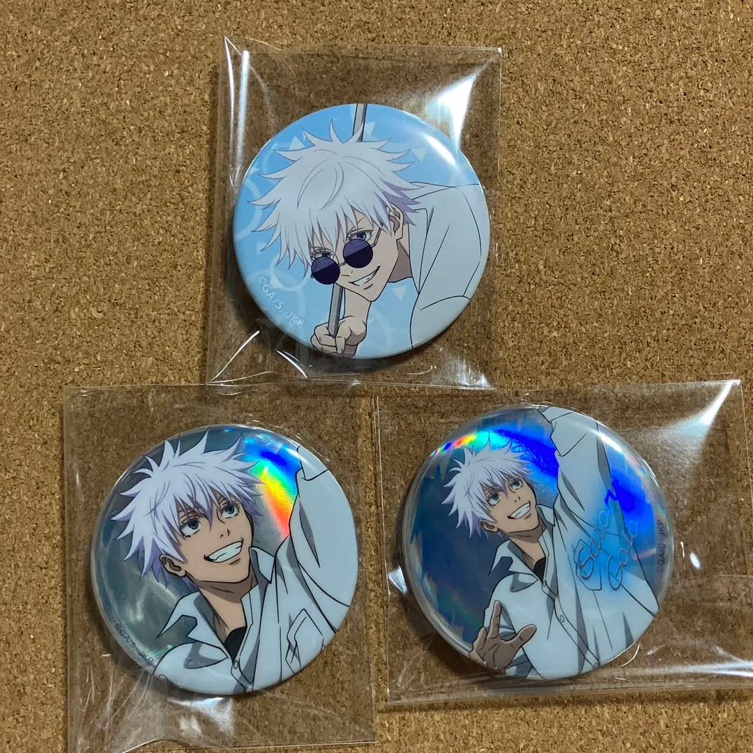 Thumbnail of Jujutsu Kaisen: Hidden Inventory/Premature Death Trading Can Badge - Satoru Gojo - 3 pieces