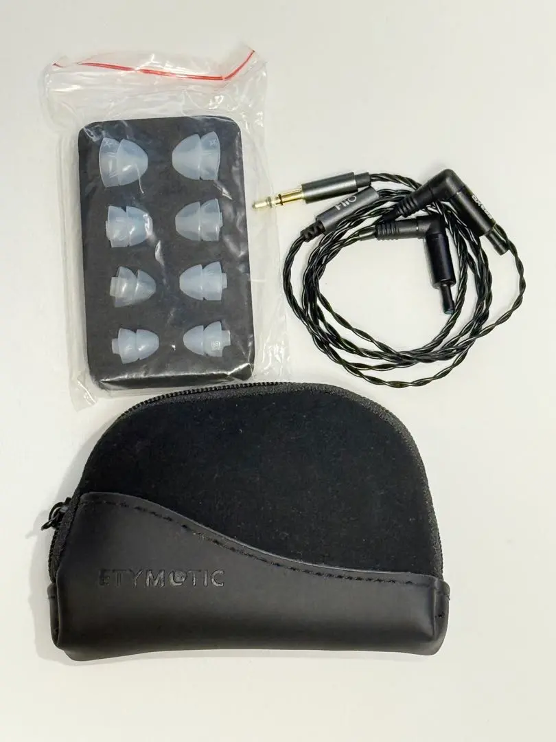 Etymotic Research ER4SR 美品 ケース、新品イヤーチップ付 Etymotic Research ER4SR In-Ear Studio Reference Earphones