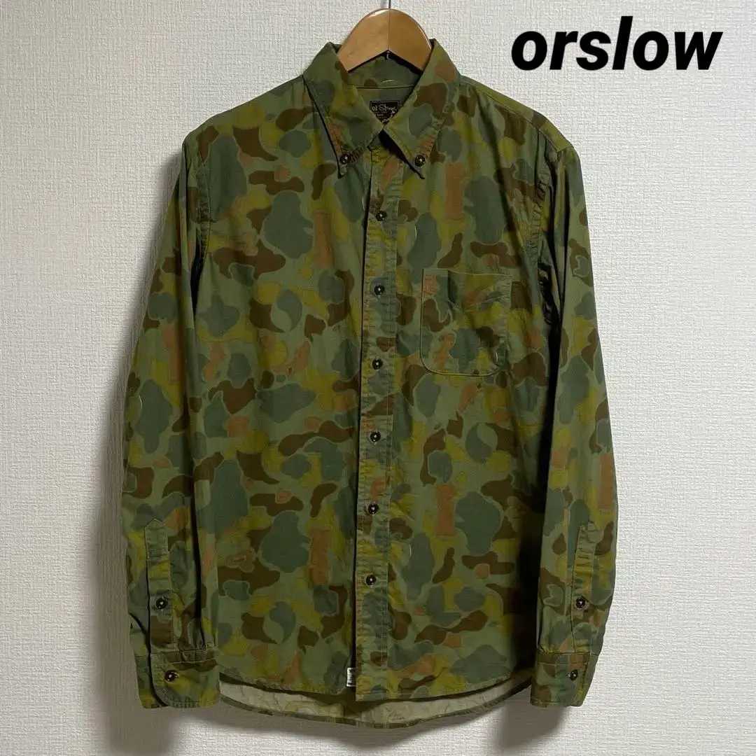 ビームス 購入 orslow オアスロウ 迷彩 ジャケット サイズ2 美品 ビームス 購入 orslow オアスロウ 迷彩 ジャケット サイズ2 美品