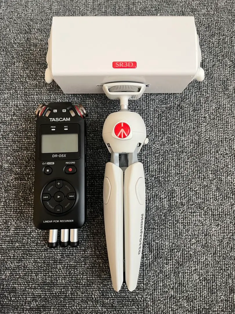 SR3D ASMR 配信 オーディオ機器 SN-001794 ホワイト SR3D バイノーラル ASMR／USB／ コンデンサーマイク | パンダ