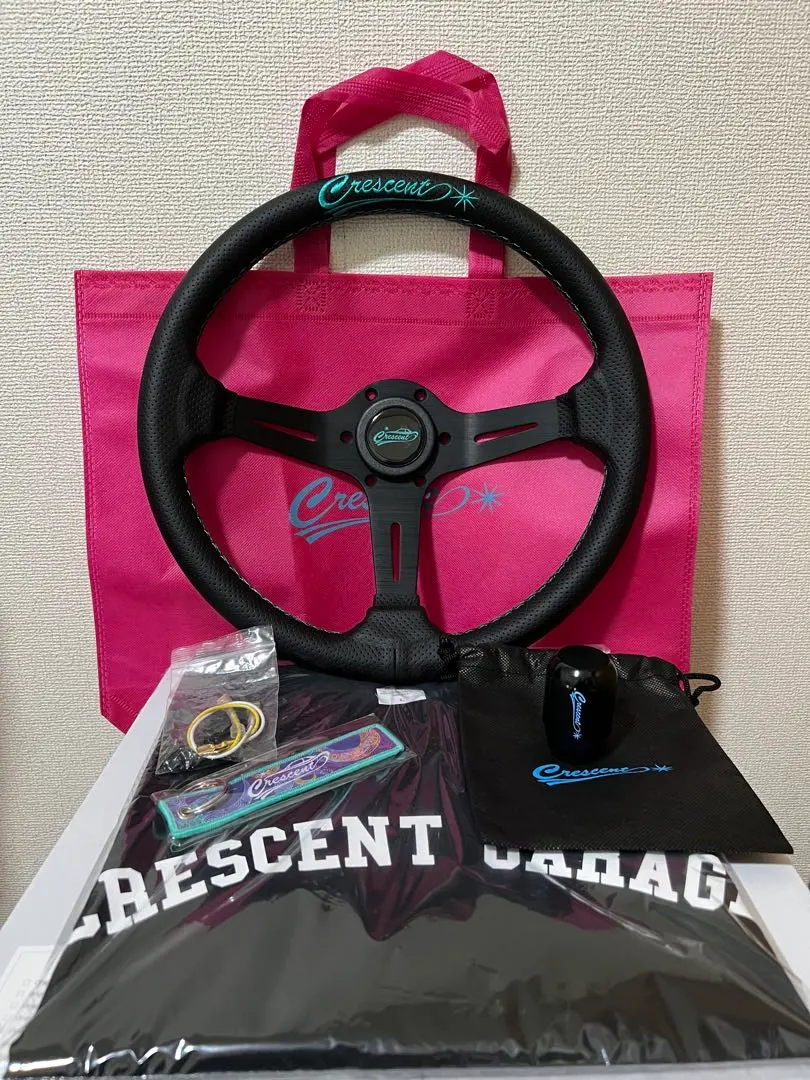 Crescent スエード ステアリング33π Crescent スエード ステアリング33π