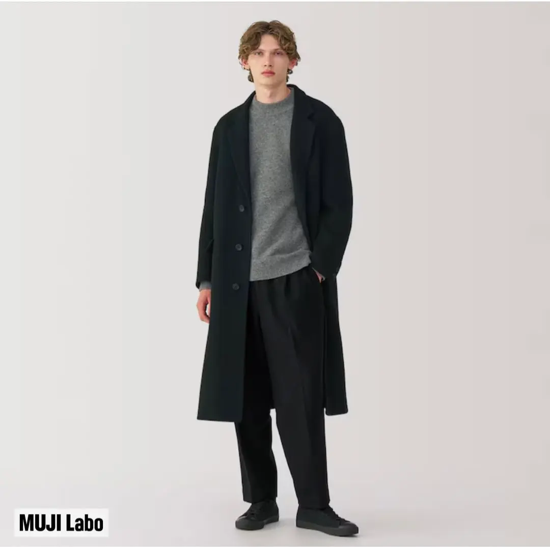 2025年最新】Muji labo カシミヤ混チェスターコートの人気
