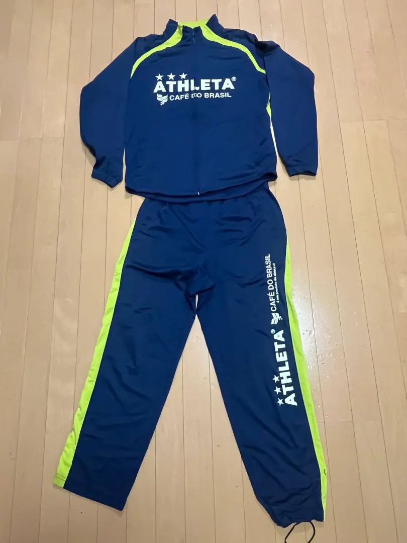 Thumbnail of ATHLETA Jersey M Navy/Yellow Set Black