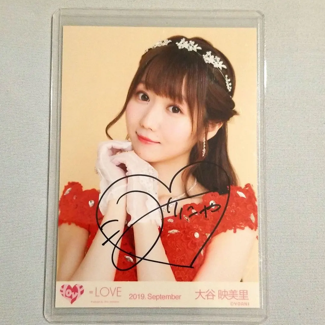 =LOVE 大谷映美里 親筆 寫真 靠 的縮圖
