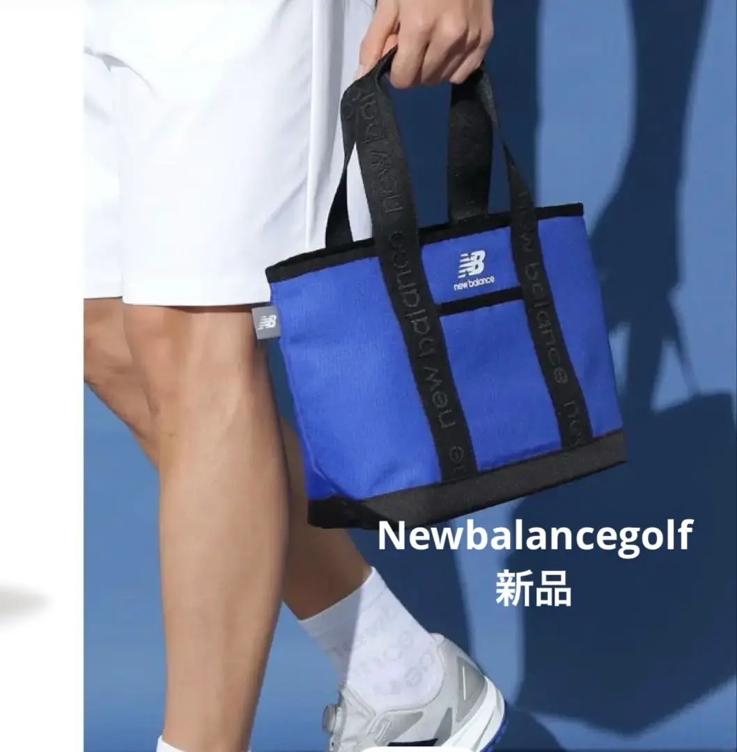 今期新作　新品タグ付き　ニューバランスゴルフ　トートバッグ　ロッカーバッグ new balance golf】シューズ収納ポケット付き トートバッグ