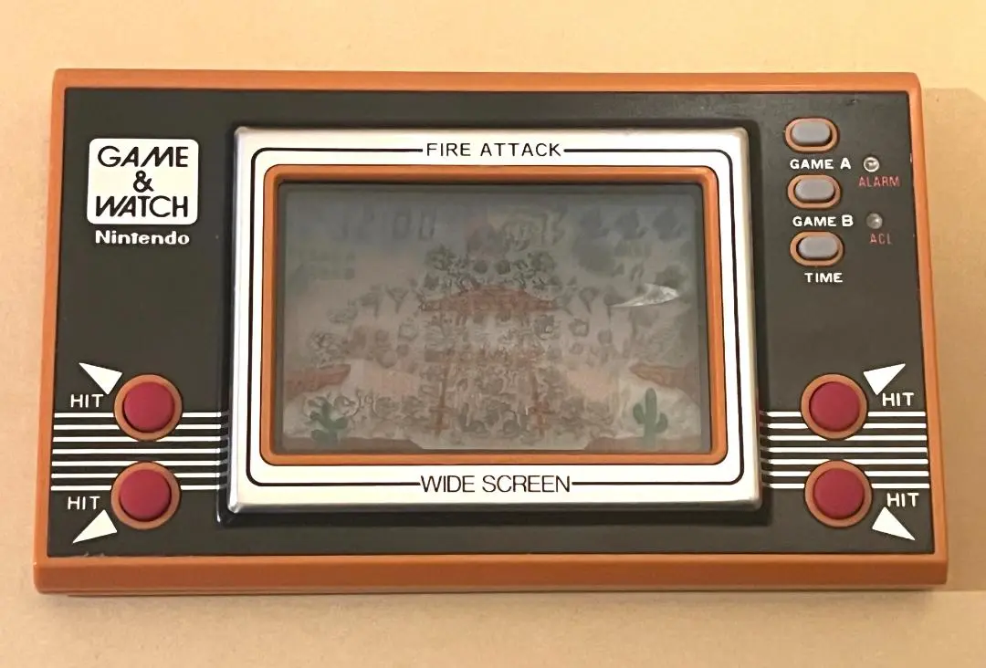 ゲームウォッチ　ファイア 第4作】 RC-04 ファイア - どこでもGAME&WATCH ～ゲームウオッチ