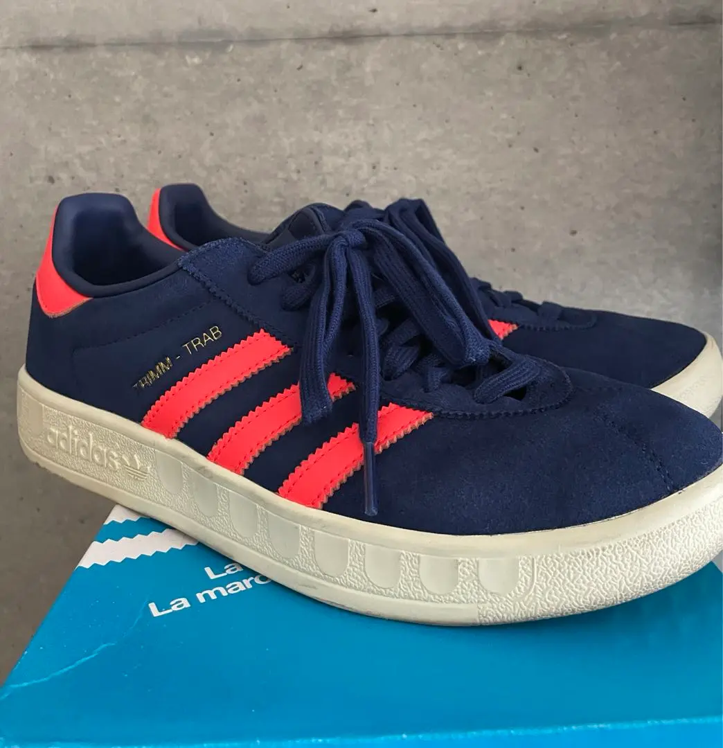 adidas 90s〜00s トラックジャケット　紺　trimm trab 2025年最新】adidas trimm trabの人気アイテム - メルカリ