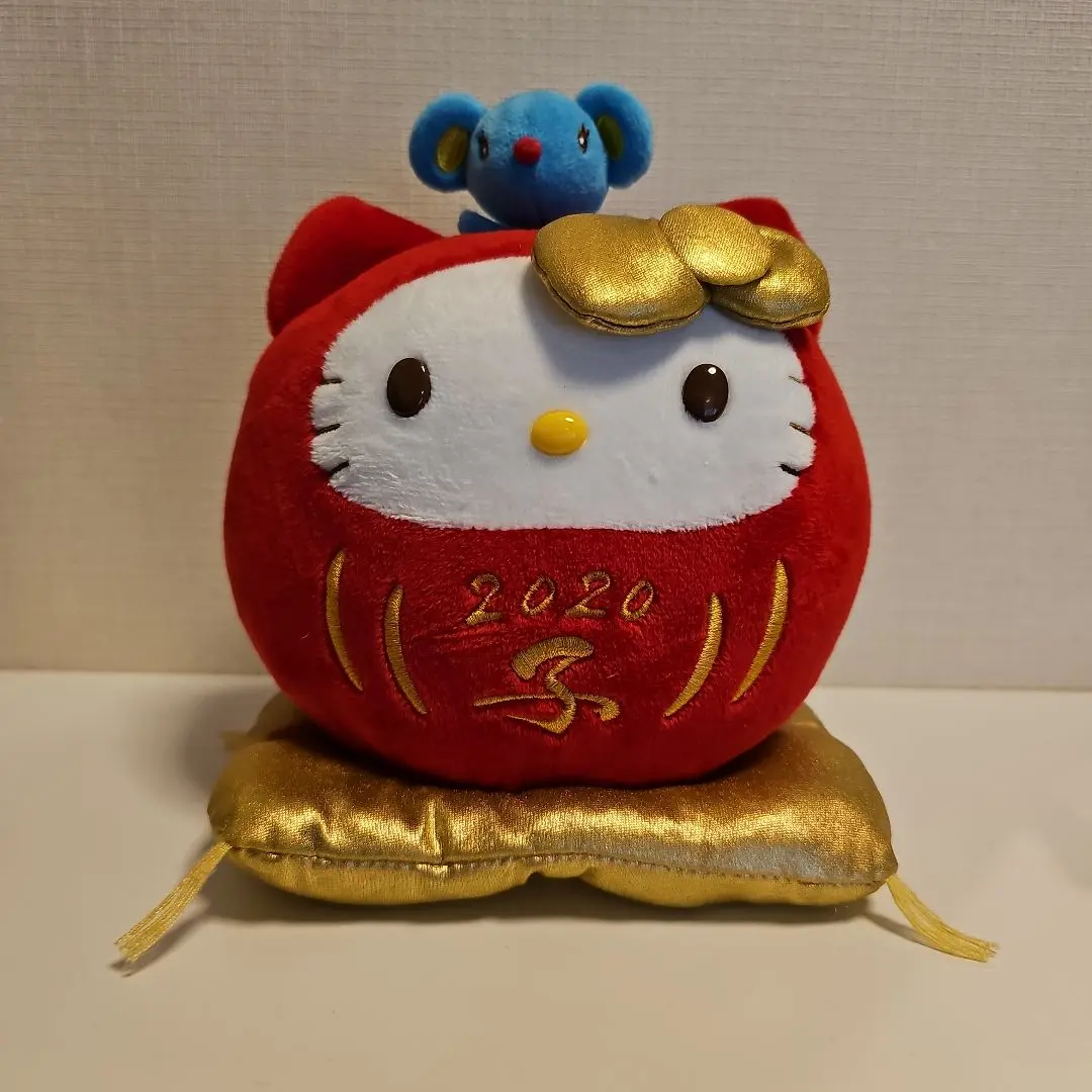 ヤクルト限定　ハローキティ　干支　ぬいぐるみ　 キティ　サンリオ　ねずみ ヤクルト限定 ハローキティ 干支 ぬいぐるみ キティ サンリオ