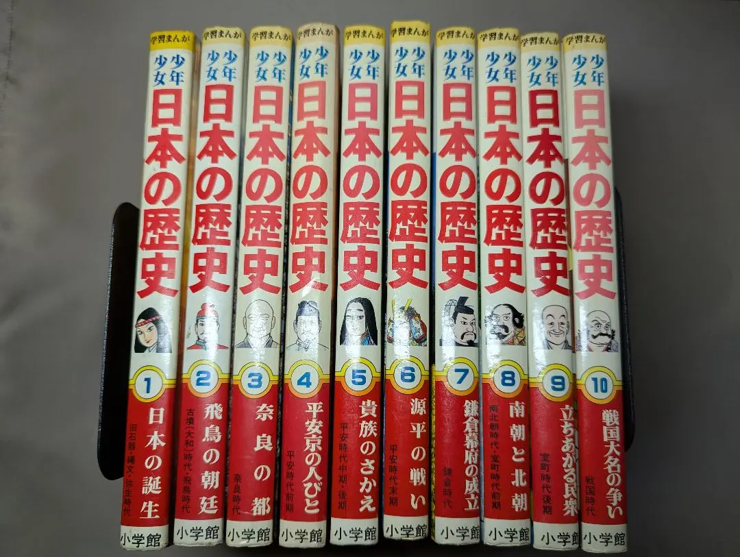 Thumbnail of Shogakukan Edition, Educational Manga, Boys and Girls, History of Japan, Complete 20 Volumes + 1 Supplementary Volume