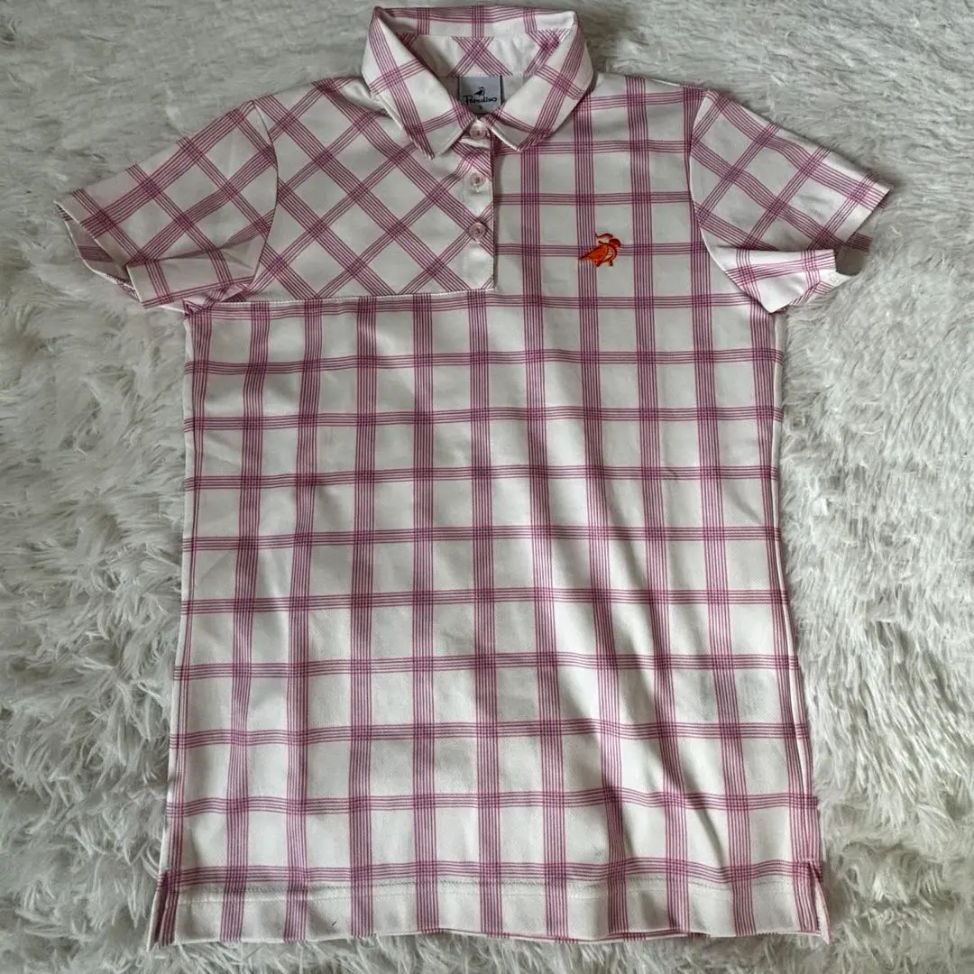 Thumbnail of Paradiso Ladies' Wear, Size S, White-based, Checkered Pattern, Excellent Condition