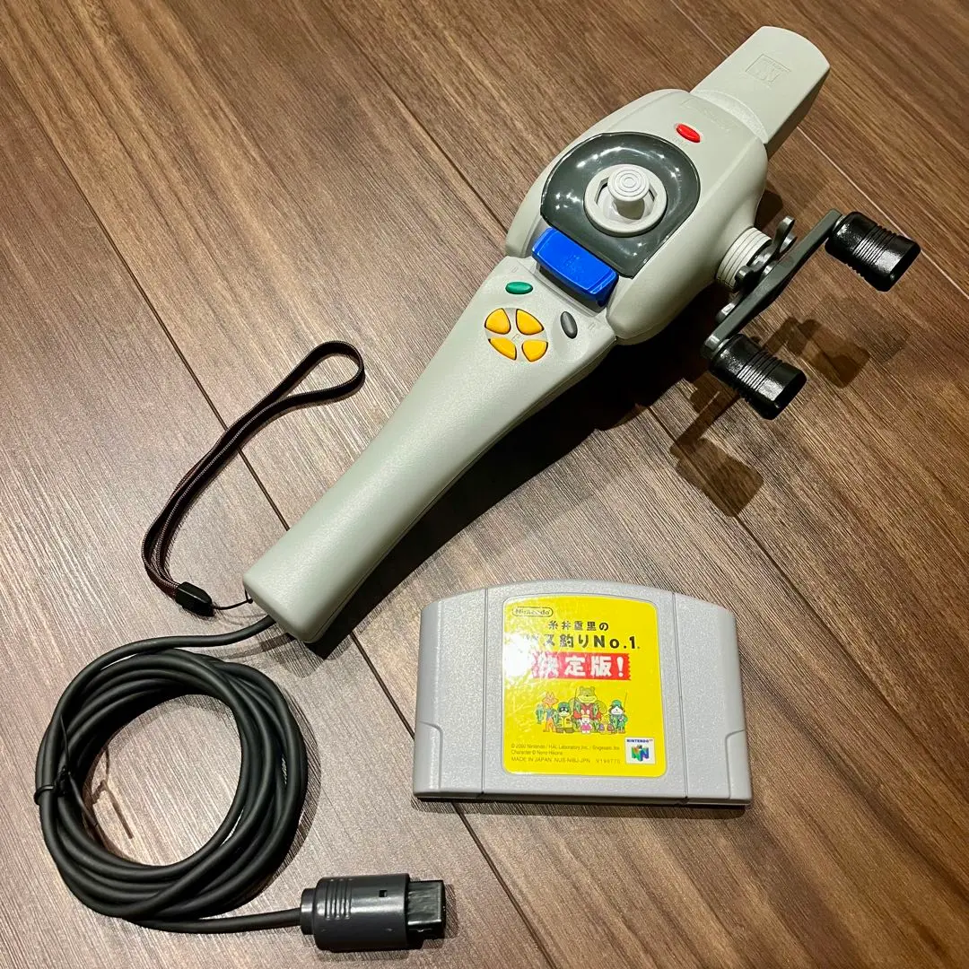 ASCII TURICON 64 つりコン64 ニンテンドー　任天堂 ASCII TSURI CON 64 Fishing Controller Tsuricon Boxed For