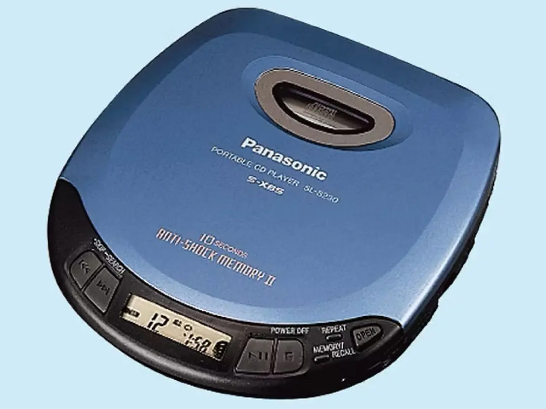 Panasonic ポータブルCDカープレーヤー SL-S231c　本体 Panasonic 「新品」Panasonic ポータブルCDプレーヤー SL-CT710