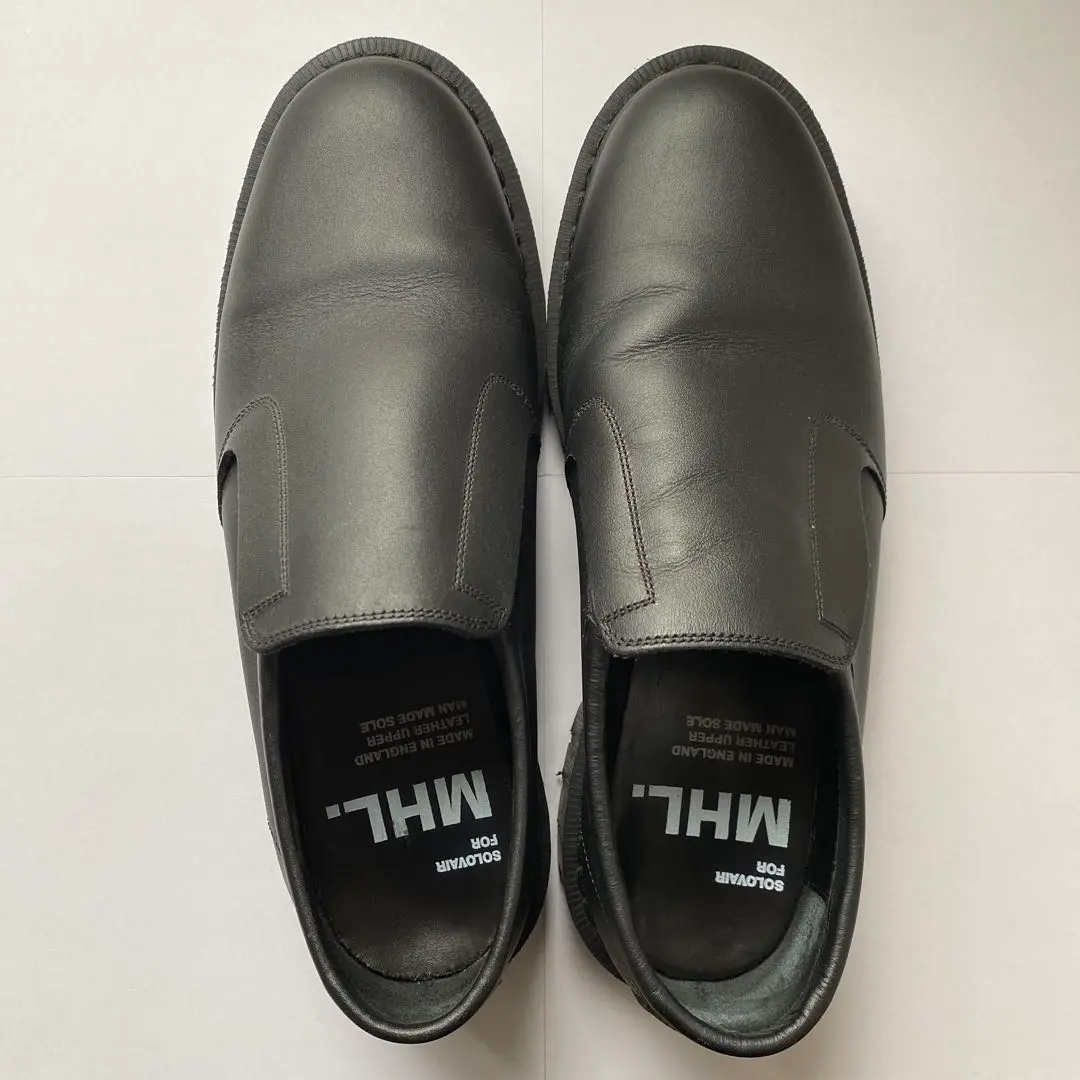 SOLOVAIR MHL 7 25.5〜26 黒 レザー ハイカットブーツ SOLOVAIR MHL 7 25.5〜26 黒 レザー ハイカットブーツ