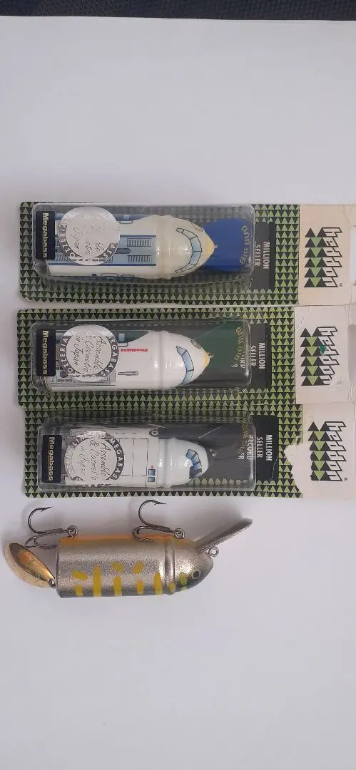 ヘドン　メガバス　ビッグバドA SAHARK TOOTH M JTC 2個セット ヘドン メガバス ビッグバドA SAHARK TOOTH M JTC 2個セット