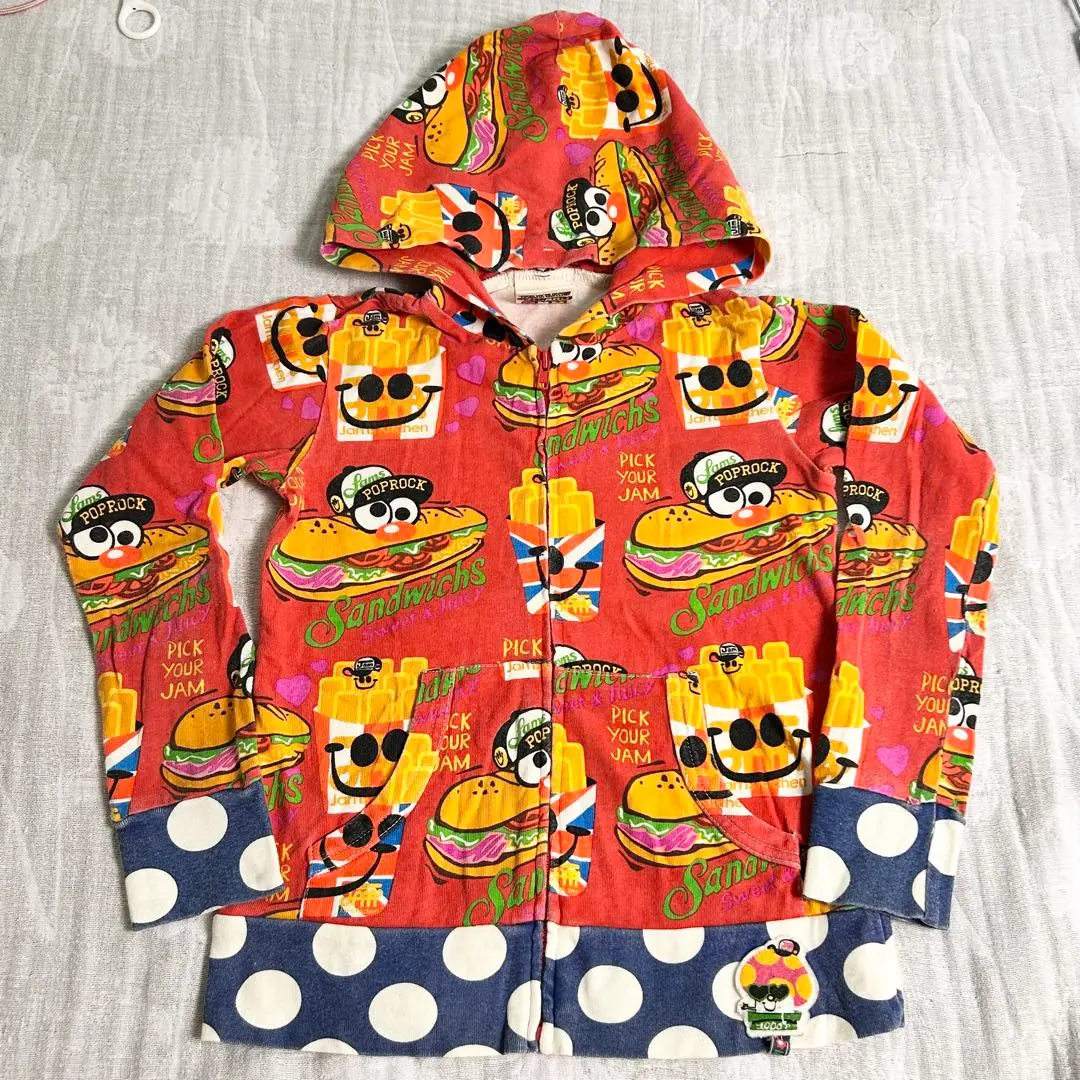 JAM 薄款連帽外套 120 的縮圖