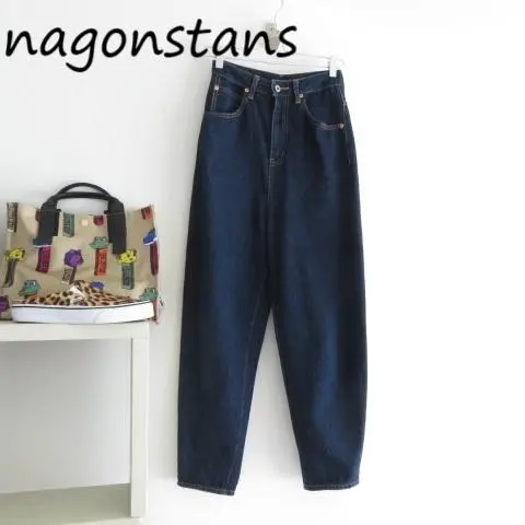 ▫️美品nagonstans ハイウエストデニムパンツ34MODEST001 ▫️美品nagonstans ハイウエストデニムパンツ34MODEST001