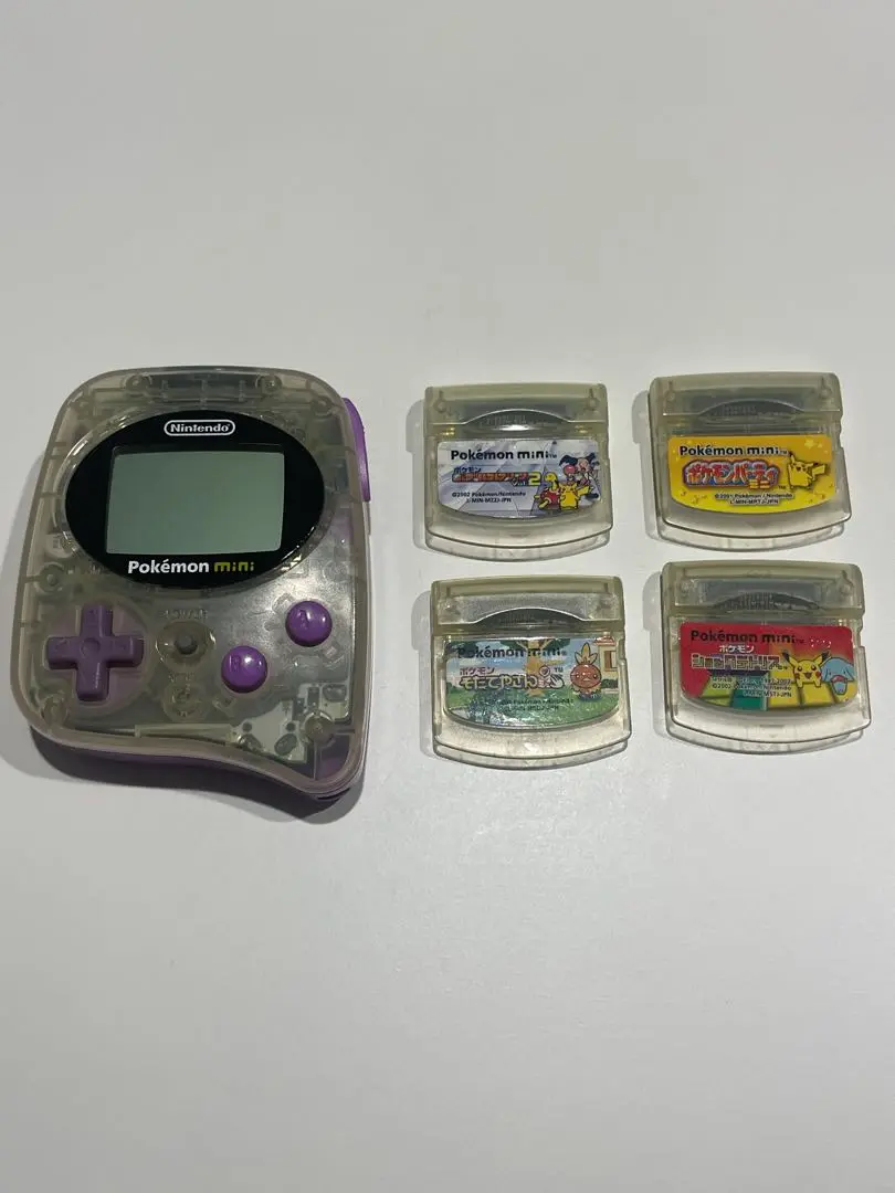Pokemon mini ポケモンそだてやさんミニ ポケモン そだてやさんミニ - Game Catalog 1983