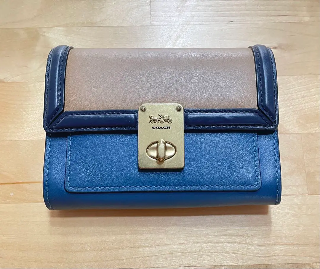 にゃんさん専用coach ハットンウォレット　本革グレー　二つ折り財布 2025年最新】coach ハットンウォレットの人気アイテム - メルカリ