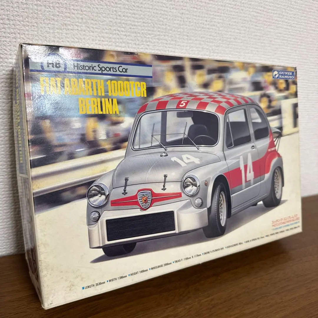 フィットアバルト1000TCRベルリーナコルサ　プロポ　メカ付き 1/10RC フィアット アバルト 1000TCR ベルリーナ コルサ (MB-01