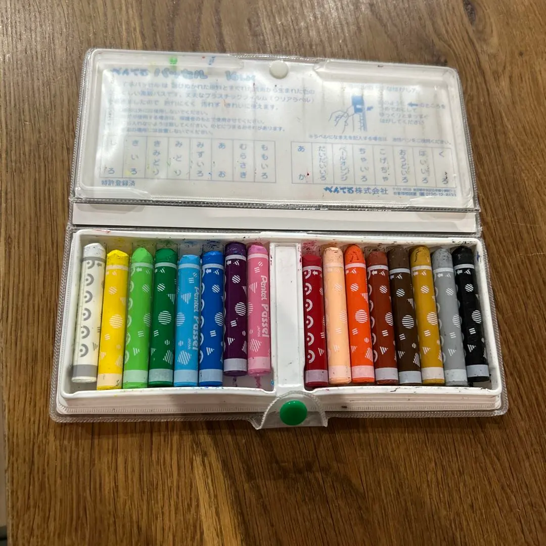 飛龍牌　帕賽爾　16色蠟筆 GHWP2-16 的縮圖