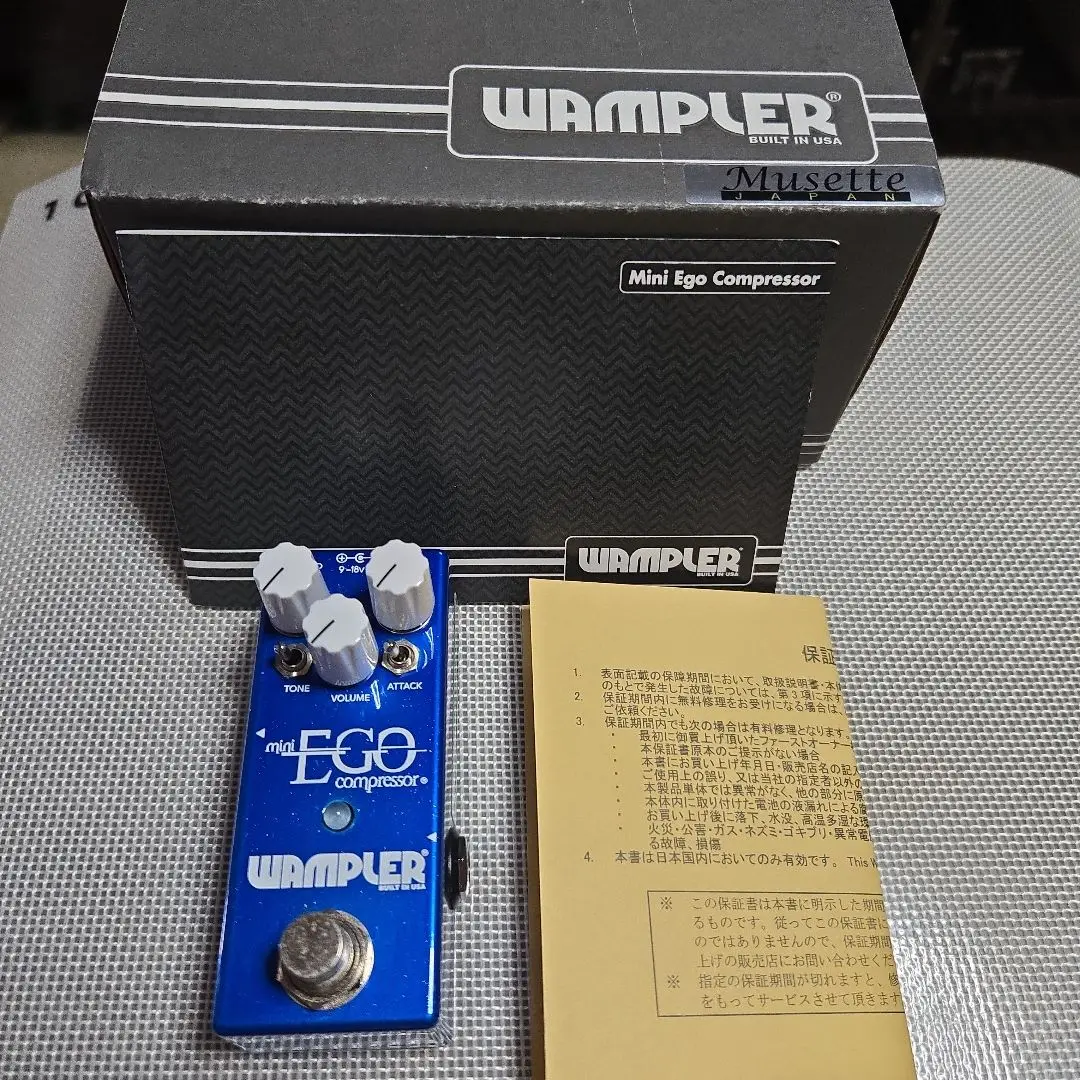 Wampler Ego76 新品同様 2025年5月購入 箱・説明書あり