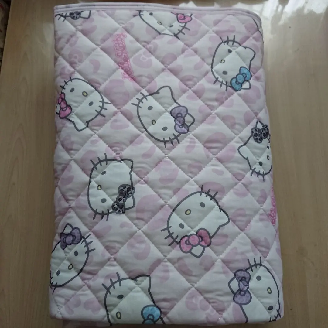 新品♡タグ付　ダブル　敷きパッド　ハローキティ　ヒョウ柄　ギャル 新品♡タグ付 ダブル 敷きパッド ハローキティ ヒョウ柄 ギャル