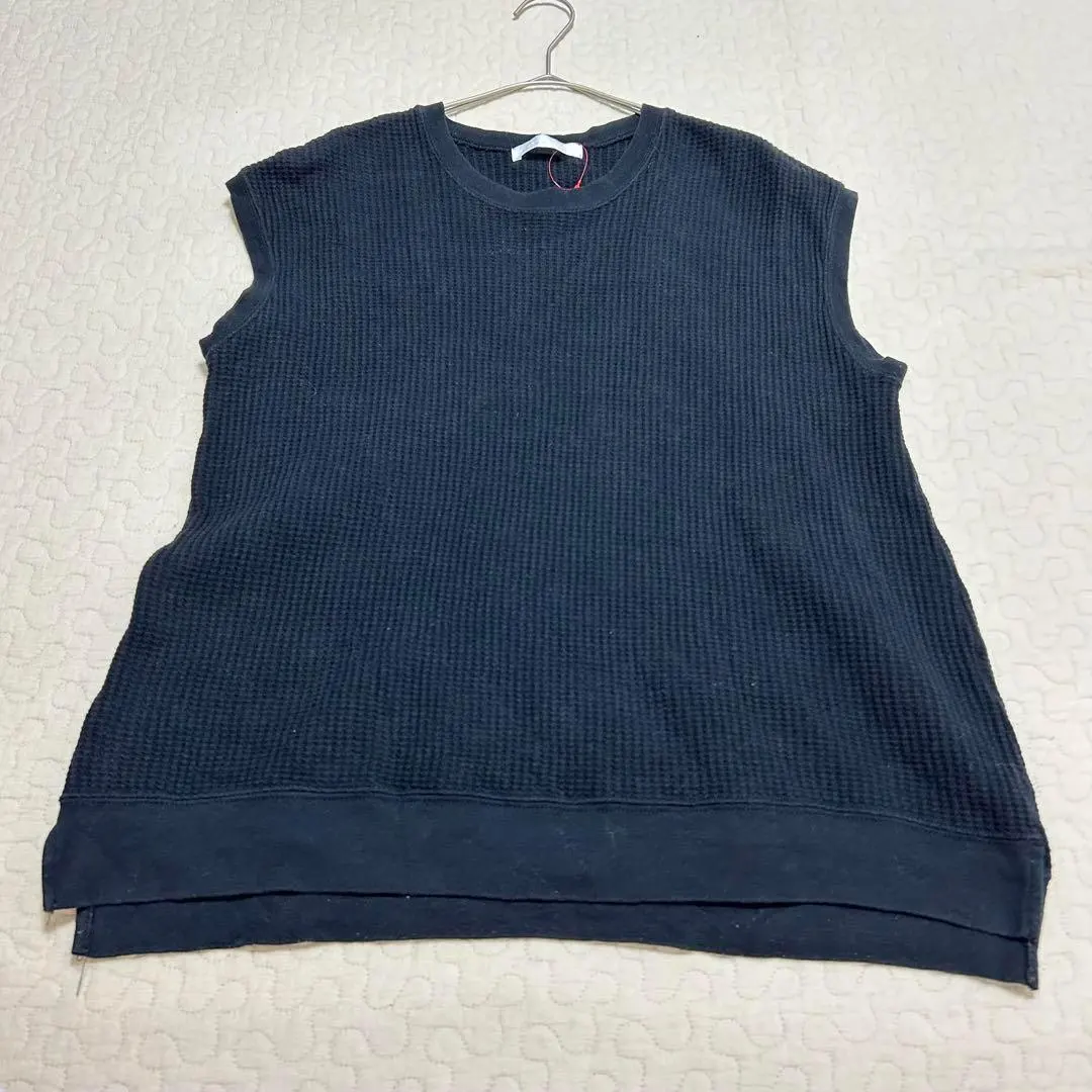 Thumbnail of SENSE OF PLACE Sleeveless Cotton Waffle T-shirt Top a2181