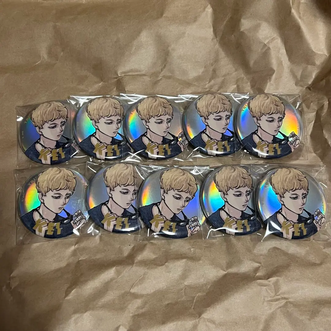 Thumbnail of Haikyu!! Kei Tsukishima Metallic Can Badge