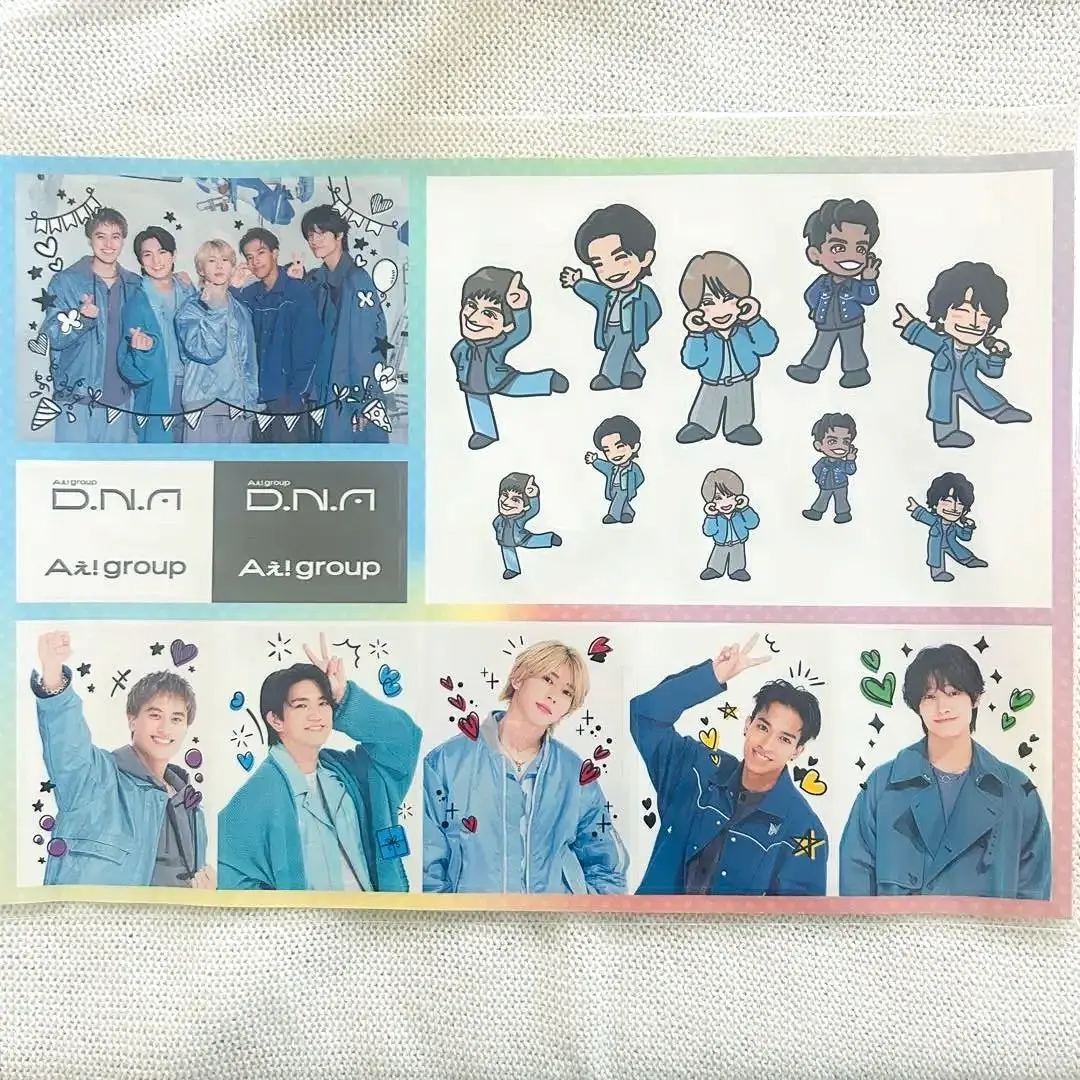 Thumbnail of Aぇ! group "D.N.A" [Regular Edition] First-come-first-served bonus sticker sheet