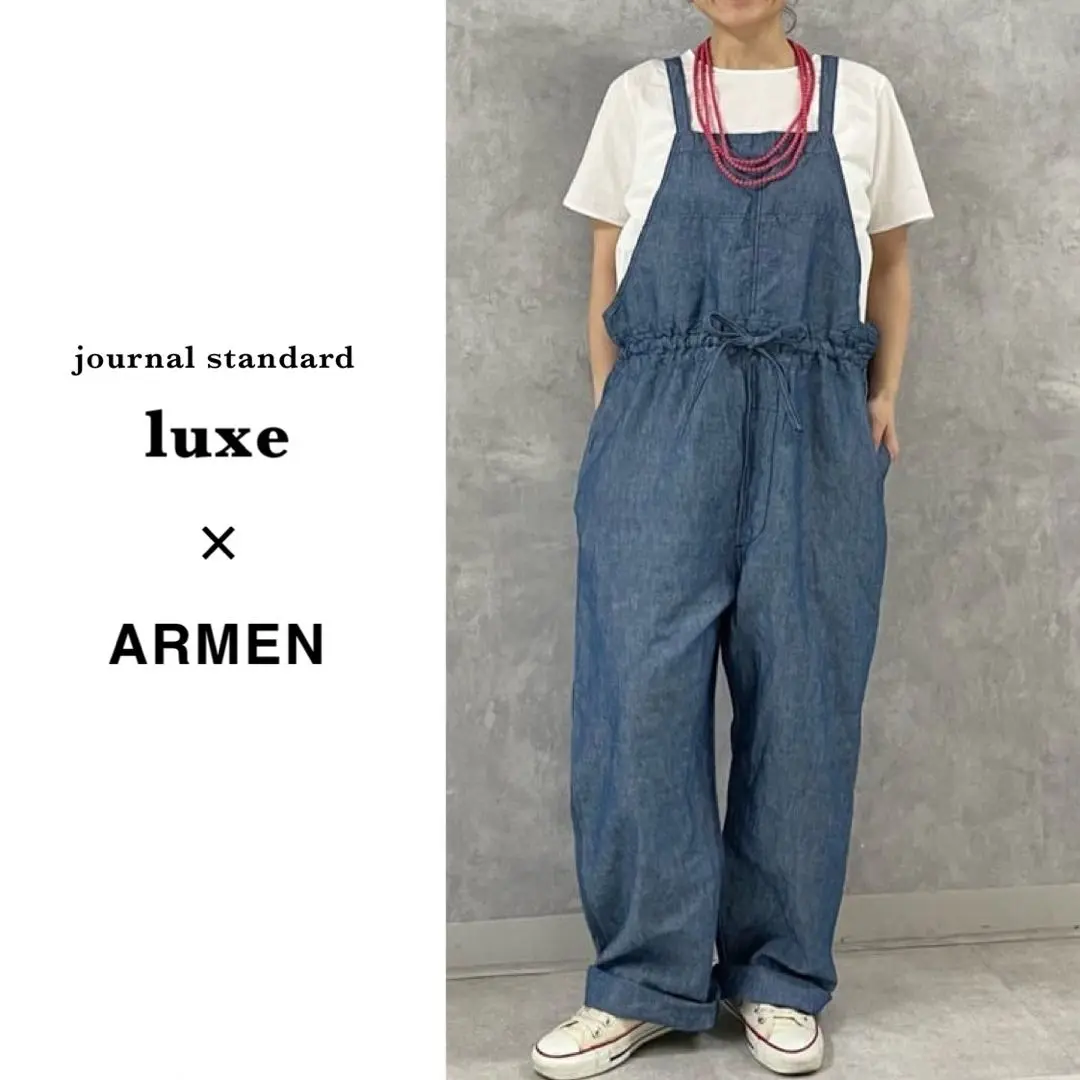 お値下げ ARMEN アーメン リネン サロペット オールインワン 楽天市場】ARMEN アーメン（ブランドアーメン）（オールインワン