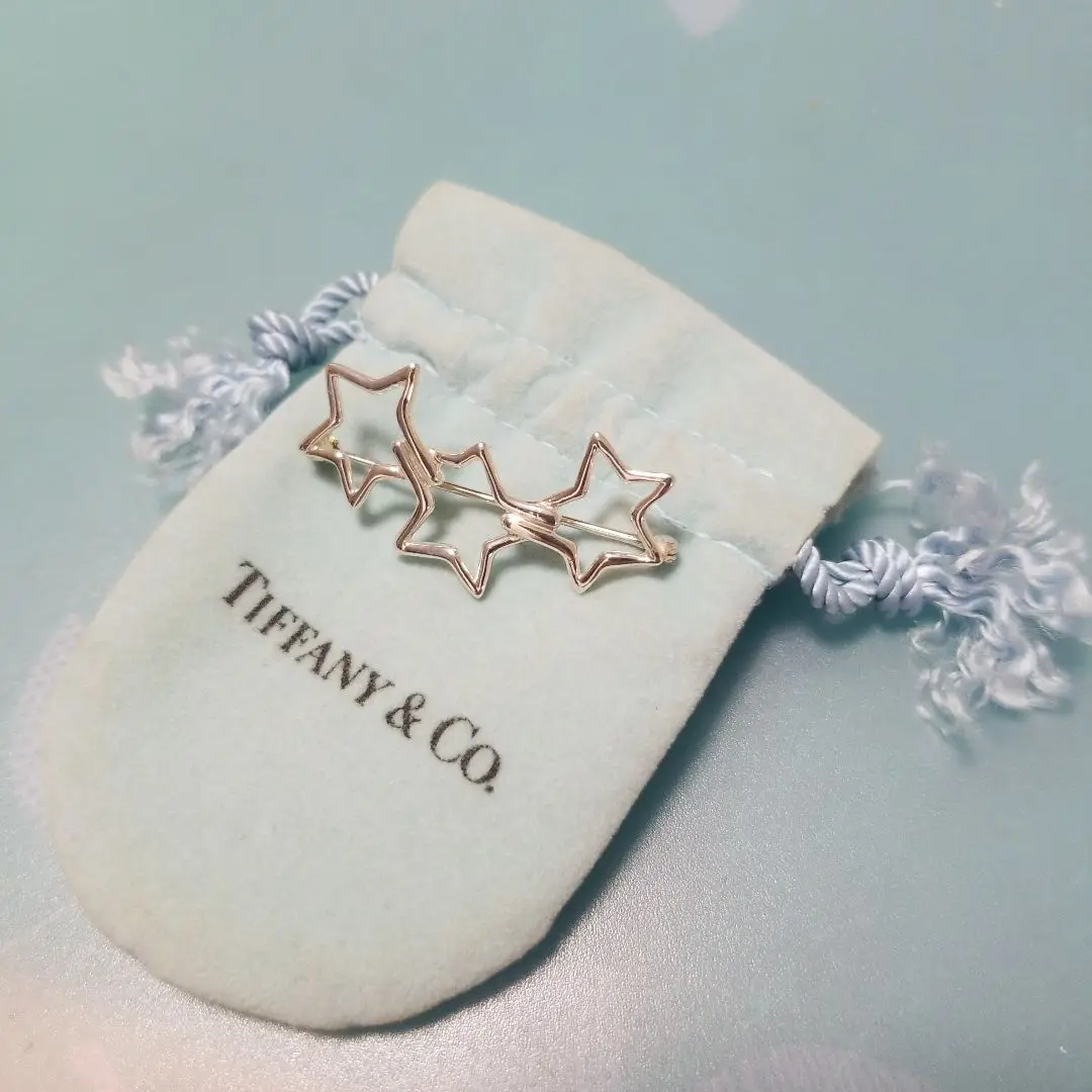 希少】TIFFANY&Co. トリプル スター ブレスレット 3連 六芒星