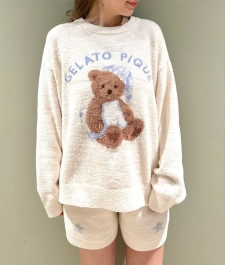 2025年最新】Good night bear ジャガードプルオーバー&スター