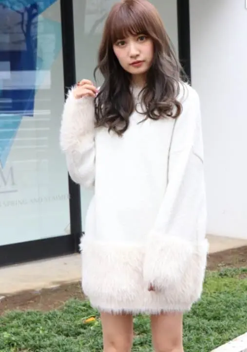 DaTuRa - 新品♡ダズリン♡シャギー切り替えニット♡ DaTuRa - 新品♡ダズリン♡シャギー切り替えニット♡の通販 by