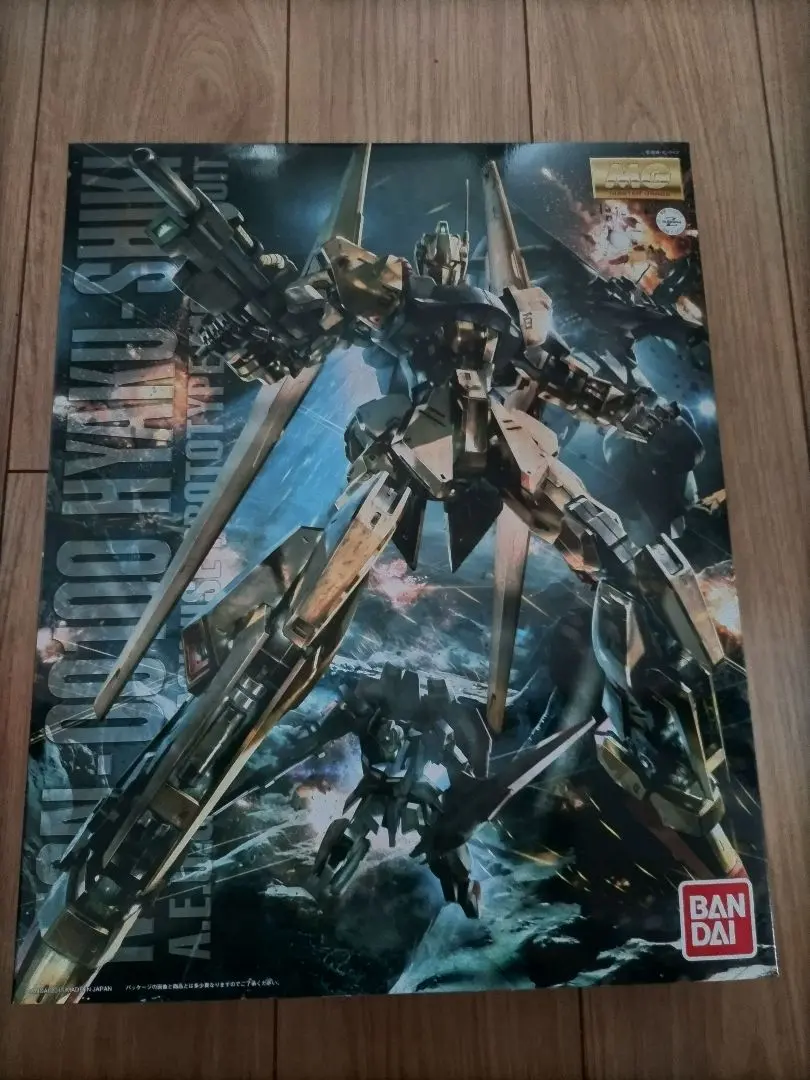 【未使用、状態良品】1/100 バンダイMG百式+バリュートシステム Amazon.com: Bandai Hobby HYAKUSHIKI + BALLUTE System, Bandai